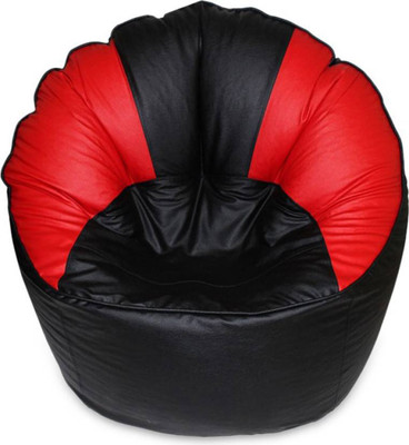 

Akhilesh Bean Bags & Furniture XXL Bean Bag Cover (Without Beans)(Red, Black)