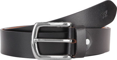 

Aditi Wasan Men Formal Black Genuine Leather Belt, Black4