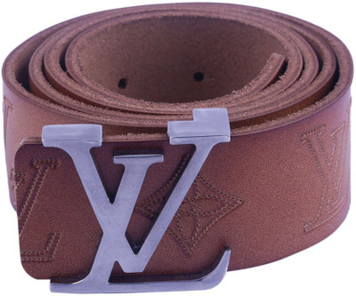 

Visach Men Casual Brown Artificial Leather Belt