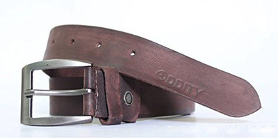 

ODDITY Men Casual Blue Genuine Leather Belt, Beige