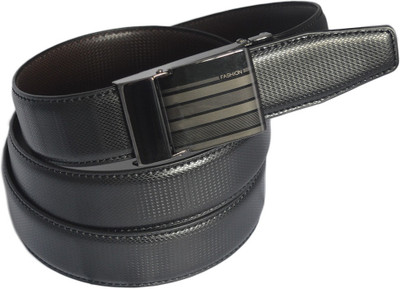 

OXGEAR Men Formal Black Genuine Leather Belt