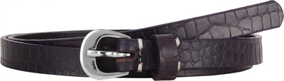 

Aditi Wasan Women Casual Purple Genuine Leather Belt, Voilet