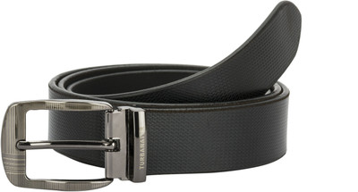 

TURBANATOR Men Black Genuine Leather Belt