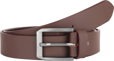 

Aditi Wasan Men Formal Brown Genuine Leather Belt, Brown11