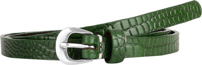 

Aditi Wasan Women Casual Green Genuine Leather Belt