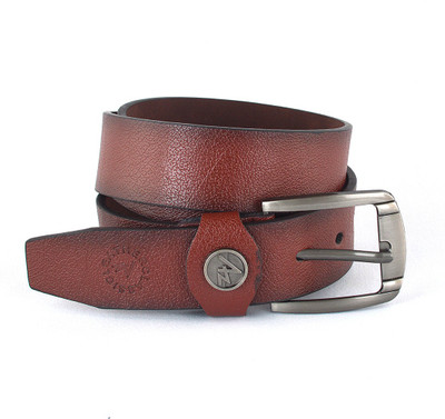 

Milky Way Men Casual, Party, Formal, Evening Brown Genuine Leather Belt