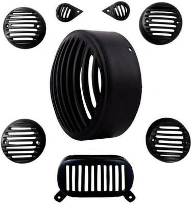 

CADEAU Electra bike Bike Headlight Grill(Black)