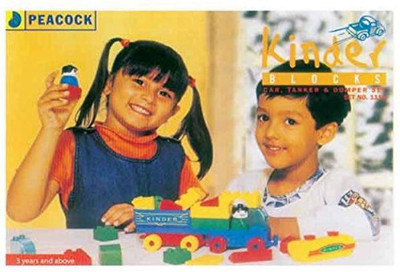 

Tingoking KB Car, Tanker & Dumper Block Construction(Multicolor)