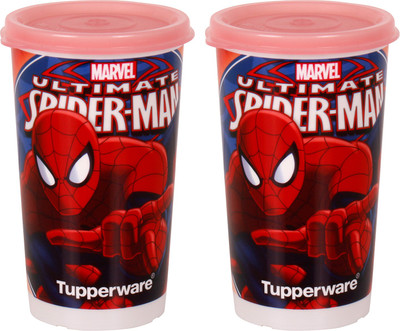 

Tupperware Tumbler (Pack of 2) 330 ml Shaker(Pack of 2, Multicolor)