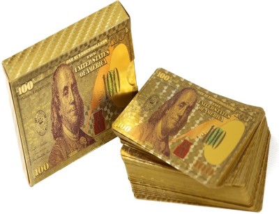 

Vinmar Gold Plated Playing Cards(Gold)