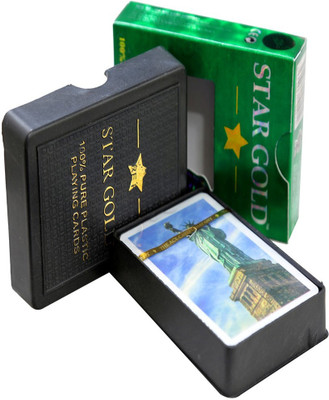 

Vinmar 100% Plastic Playing Cards(Green)