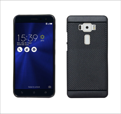 CASE CREATION Back Cover for Asus Zenfone3 Max ZC553KL 5.5 inch Ultra Thin Perfect Fitting Dotted Premium Imported High quality 0.3mm Crystal Matte Finish Totu Silicone Transparent Flexible Soft Black Border Corner protection with TPU Slim Back Case Back Cover(Black, Dual Protection, Silicon, Pack o