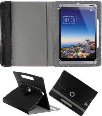 Fastway Book Cover for Huawei MediaPad T3 8.0 Designer Rotating Case(Black, Cases with Holder, Pack of: 1)