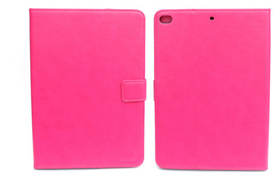 Fashion Flip Cover for Apple iPad Air/Apple iPad Air 2 - 9.7" A1566/A1567(Pink)