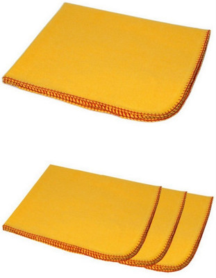 

Welhous Wet and Dry Cotton Cleaning Cloth(Pack of 4)