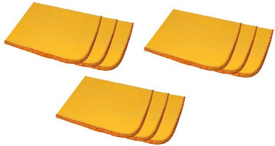 

Welhous Wet and Dry Cotton Cleaning Cloth(Pack of 9)