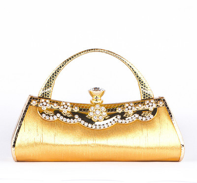 Milky Way Party Gold Clutch