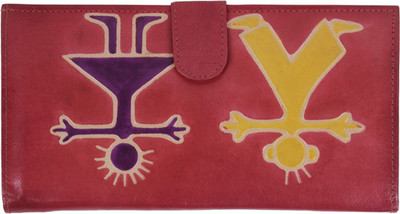 Frosty Fashion Casual Red Clutch