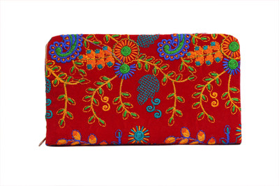 

kalakriti handicrafts Casual Red Clutch
