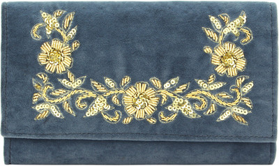 

D'oro Casual Blue Clutch