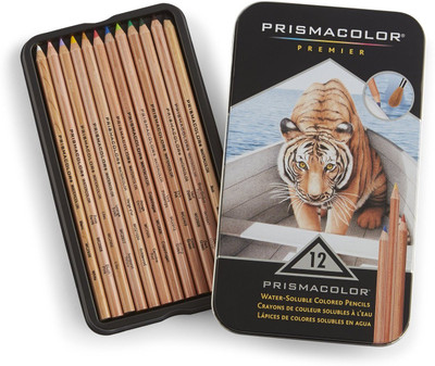 

Prismacolor Premier Water Soluble Round Shaped Color Pencils(Set of 1, Multicolor)