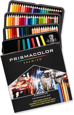 

Prismacolor Premier Mixed Media Round Shaped Color Pencils(Set of 1, Multicolor)