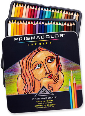 

Prismacolor Premier Round Shaped Color Pencils(Set of 1, Multicolor)