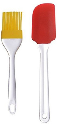 

ganpadh Hygienic Silicone Flat Pastry Brush(Pack of 2)