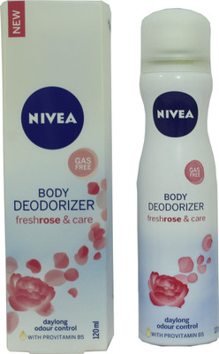 

Nivea Freshrose & Care 120 ml Perfume Body Spray - For Women(120 ml)