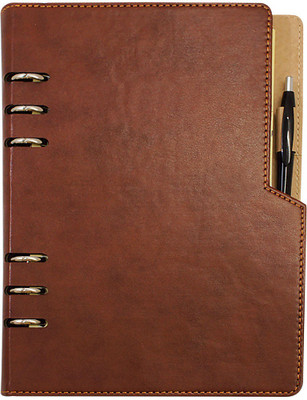 

Imagine Products A5 Notebook(A5 Ringcut, Brown)