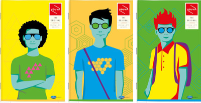 

Navneet Regular Notebook(Youva Life - Trendy Series, Multicolor, Pack of 3)