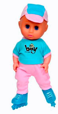 

TEENA EXPORTS AND IMPORTS TEENA'S ELECTRIC SKATING BOY -Musical Toy with Lightening effect for babies(Multicolor)