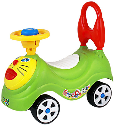 

Bonkerz Car Non Battery Operated Ride On(Multicolor), Multi