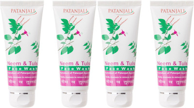 

Patanjali Neem & Tulsi ( Pack of 4) Face Wash(60 g)