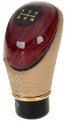 

Ezip Plastic , Leather Gear Knob For(Beige)