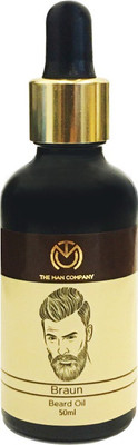 

The Man Company Braun - Spice Wood Beard Oil (50 ml) Hair Oil(50 ml)