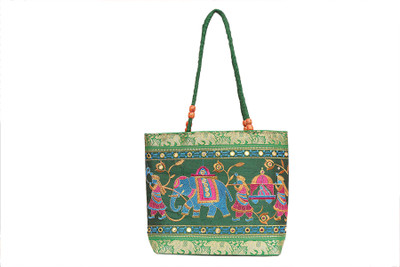 

kalakriti handicrafts Shoulder Bag(Green)