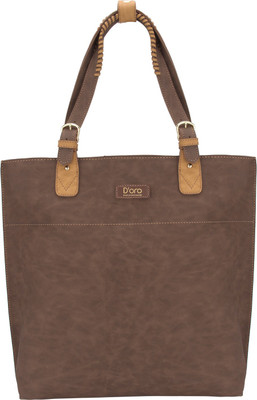 

D'oro Hand-held Bag(Brown)
