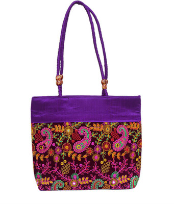 

kalakriti handicrafts Shoulder Bag(Purple)