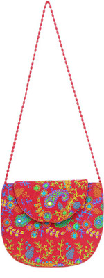 

kalakriti handicrafts Shoulder Bag(Red)