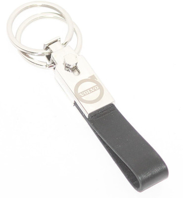 Aura Imported Double Ring Volvo Key Chain