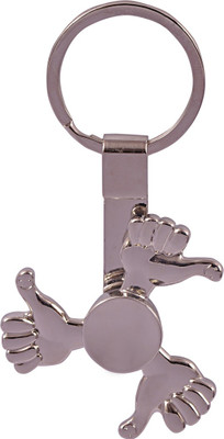 

GOR Thumbs up Fidget Spinner Plated Key Chain