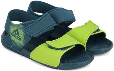 

ADIDAS Boys & Girls Velcro Sports Sandals(Green, Petnit/sesoye/petnit