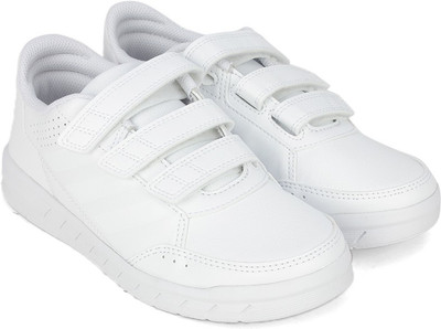 

ADIDAS Boys & Girls Velcro Running Shoes(White, Ftwwht/ftwwht/clegre