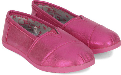 

Barbie Girls Slip on Ballerinas(Pink, Fushia
