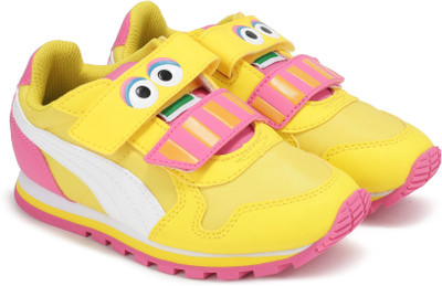 

Puma Boys & Girls Velcro Sneakers(Yellow, Dandelion-puma white