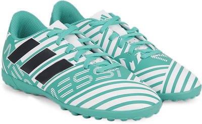 

ADIDAS Boys Lace Football Shoes(White, Ftwwht/legink/eneblu