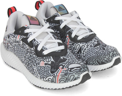 

ADIDAS Boys & Girls Lace Running Shoes(White, Ftwwht/greone/cblack