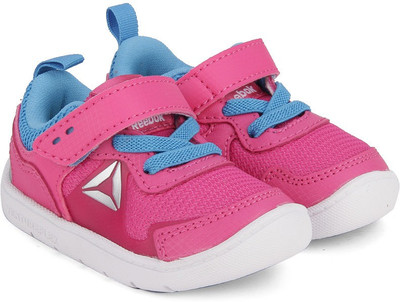 

REEBOK Boys & Girls Lace Running Shoes(Pink, Charged pink/blue/wht