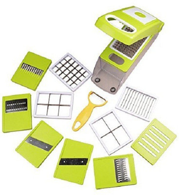 

BM Kitchenware Nicer Dicer 12 in 1 Nicer Dicer 12 in 1 (Sold by Pocket Pay) Multicolor Kitchen Tool Set(Multicolor)